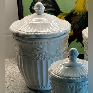 UEC Large Canister American Atelier At Home Baroque 5286 Ironstone